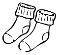 Носки Черно-белые, носки с, белый, монохромный, мультфильм png | PNGWing
